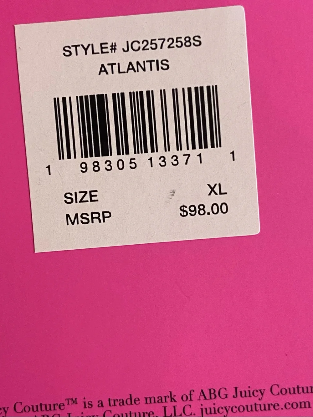 Juicy Couture Sport Pleated Tennis Skirt and Sports Bra Set Navy XL NWT
